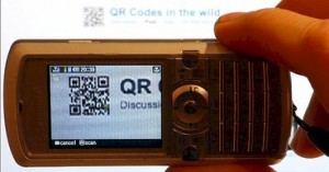 smartphone scanning a _QR_code