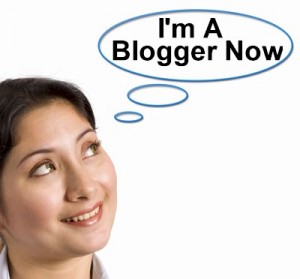 im a blogger now