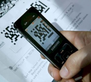 smartphonescanning a qrcode