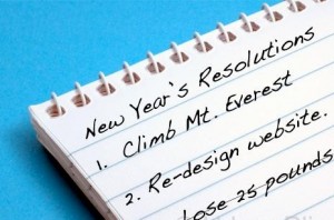 writingdownyourNewYearResolutions