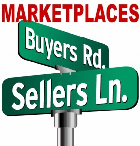 marketplaces is where buyers and seller meet