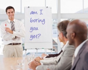 try to make your presentation as interesting as possible