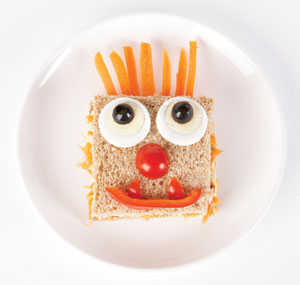 healthy food which is made to be fun