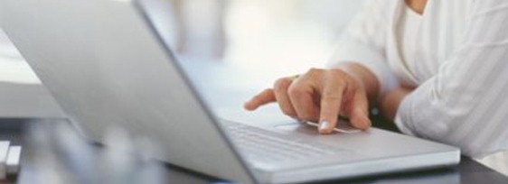 woman who is surfing the web woman who is surfing the web