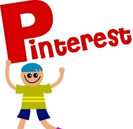 someone holding up a pinterest sign