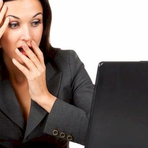 someone who's shocked about your social media presence