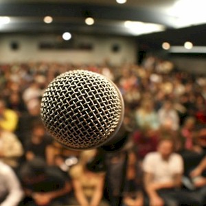 making a presentation