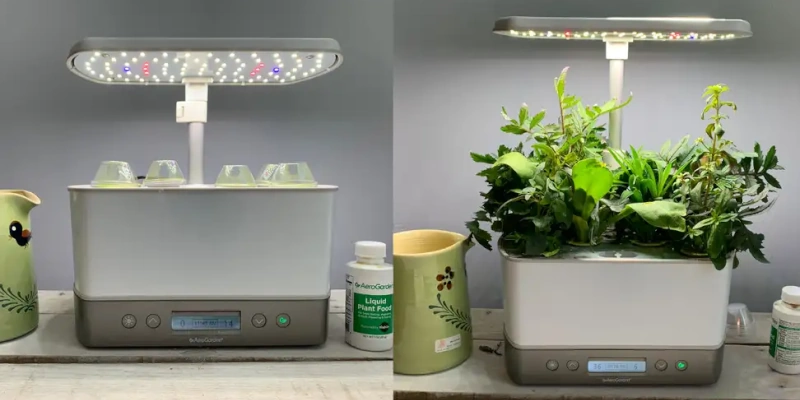 AeroGarden Harvest Elite indoor herb garden